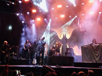 Festival performance by Lacrimosa on 3 May in 
São Paulo --
Photo by Eduardo Ganança
