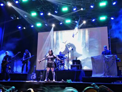 Festival performance by Lacrimosa on 3 May in 
São Paulo --
Photo by Eduardo Ganança
