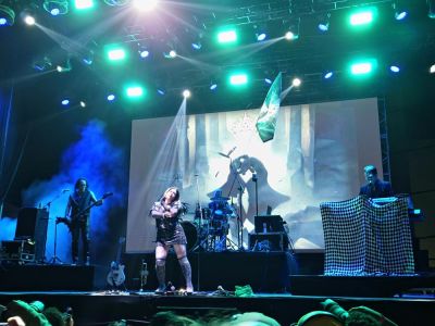 Festival performance by Lacrimosa on 3 May in 
São Paulo --
Photo by Eduardo Ganança
