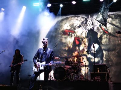 Festival performance by Lacrimosa on 3 May in 
São Paulo --
Photo by Eduardo Ganança

