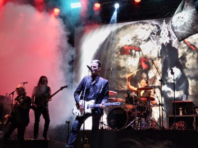 Festival performance by Lacrimosa on 3 May in 
São Paulo --
Photo by Eduardo Ganança
