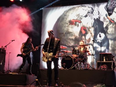 Festival performance by Lacrimosa on 3 May in 
São Paulo --
Photo by Eduardo Ganança
