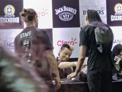 Festival performance by Lacrimosa on 3 May in 
São Paulo --
Photo by Eduardo Ganança
