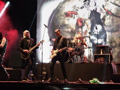 Festival performance by Lacrimosa on 3 May in 
São Paulo --
Photo by Eduardo Ganança
