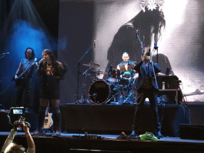 Festival performance by Lacrimosa on 3 May in 
São Paulo --
Photo by Eduardo Ganança
