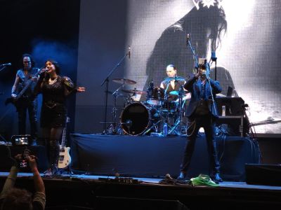 Festival performance by Lacrimosa on 3 May in 
São Paulo --
Photo by Eduardo Ganança
