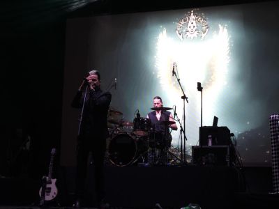 Festival performance by Lacrimosa on 3 May in 
São Paulo --
Photo by Eduardo Ganança
