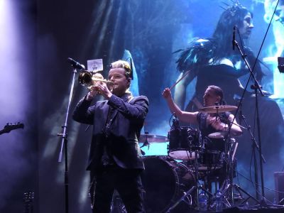 Festival performance by Lacrimosa on 3 May in 
São Paulo --
Photo by Eduardo Ganança
