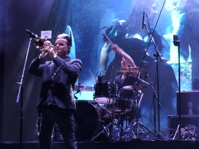 Festival performance by Lacrimosa on 3 May in 
São Paulo --
Photo by Eduardo Ganança
