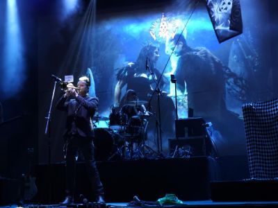 Festival performance by Lacrimosa on 3 May in 
São Paulo --
Photo by Eduardo Ganança
