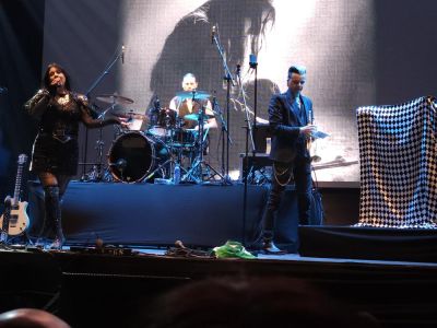 Festival performance by Lacrimosa on 3 May in 
São Paulo --
Photo by Eduardo Ganança

