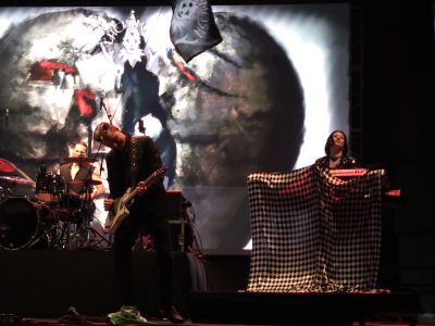 Festival performance by Lacrimosa on 3 May in 
São Paulo --
Photo by Eduardo Ganança
