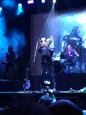 Festival performance by Lacrimosa on 3 May in 
São Paulo --
Photo by Eduardo Ganança
