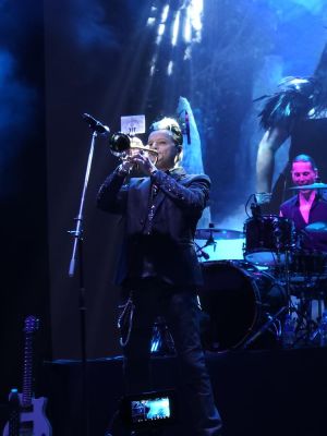 Festival performance by Lacrimosa on 3 May in 
São Paulo --
Photo by Eduardo Ganança
