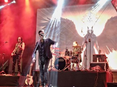 Festival performance by Lacrimosa on 3 May in 
São Paulo --
Photo by Eduardo Ganança
