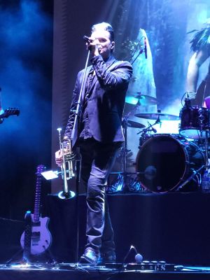 Festival performance by Lacrimosa on 3 May in 
São Paulo --
Photo by Eduardo Ganança
