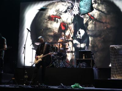 Festival performance by Lacrimosa on 3 May in 
São Paulo --
Photo by Eduardo Ganança
