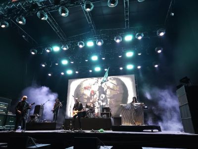Festival performance by Lacrimosa on 3 May in 
São Paulo --
Photo by Eduardo Ganança
