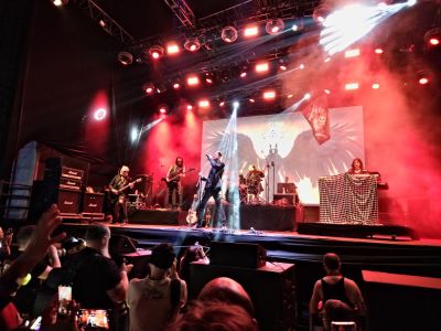 Festival performance by Lacrimosa on 3 May in 
São Paulo --
Photo by Eduardo Ganança
