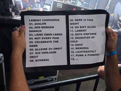 Lacrimosa Lament World Tour 2025 - Chihuahua 21/06/2025 @ Pistoleros
Photos by by Jorge San
